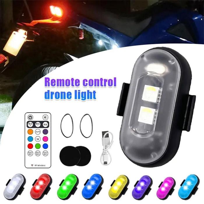 Lampu LED Strobo Pesawat RGB Lampu Motor Lampu LED Posisi Flash Lampu