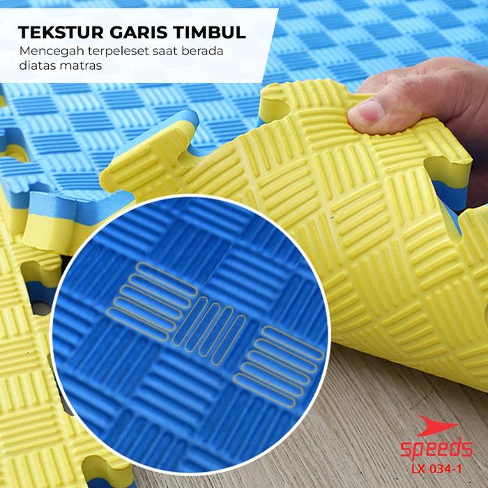 Speeds Matras Evamat Matras Beladiri Arena Silat Matras Puzzle Karate Taekwondo Matras Puzzle Alas L