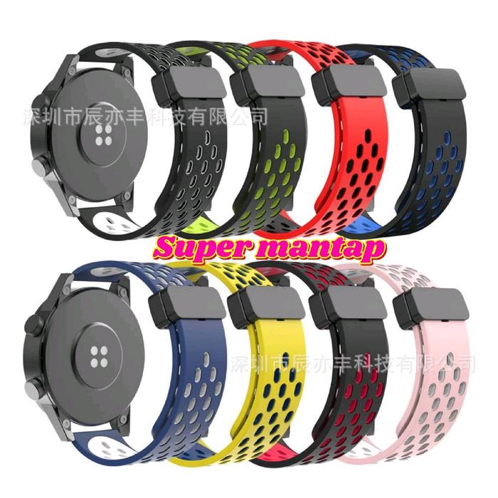 Strap Sport Tali Magnetic Buckle Smarwatch  AOLON Watch GT5 Pro 2024 Rubber Silikon Silicone