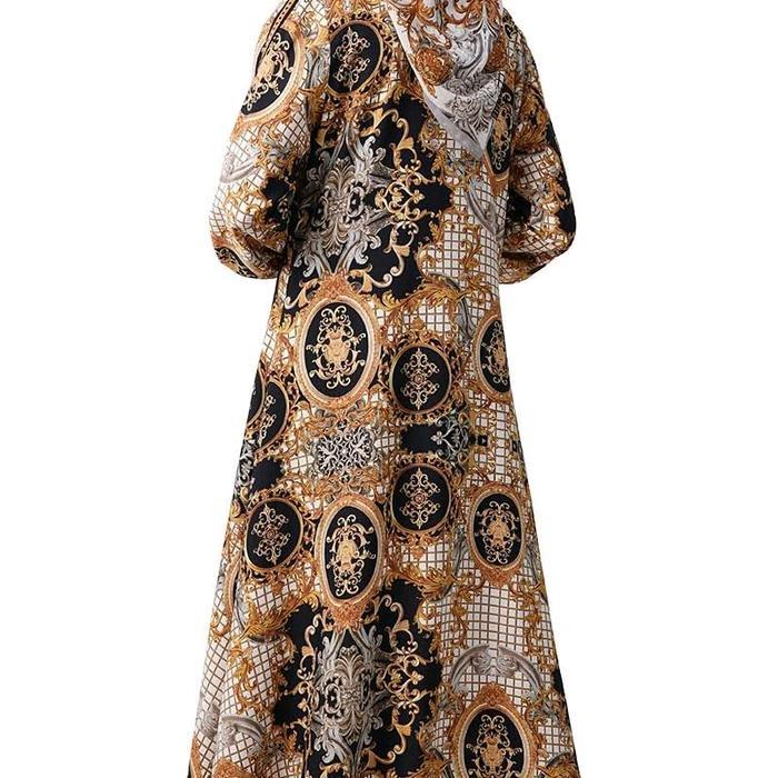 A8847.05 - Abaya Hikmat Fashion Original Set Hijab