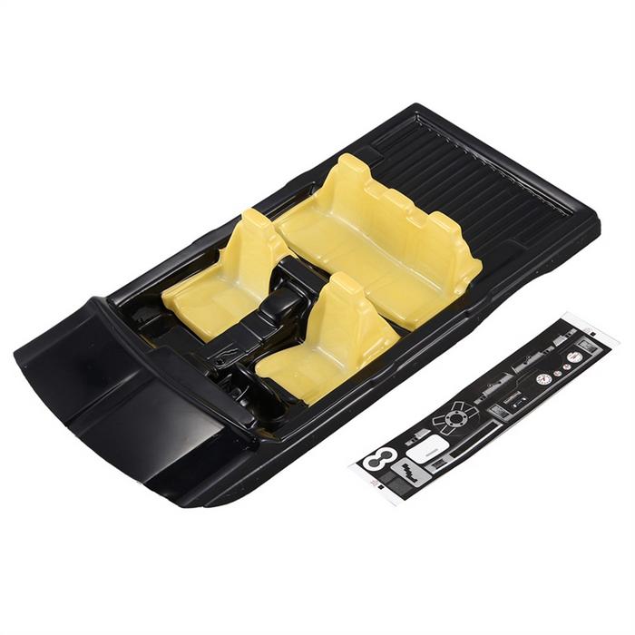 RC Car Body Shell Interior Decoration for 1/10 RC Crawler Car Axial SCX10 II 90046 90047 Upgrade Par