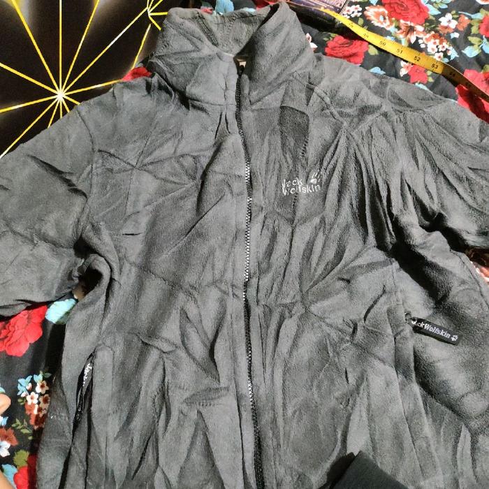 sweater half zip pria/wanita (pakaian thrift bukan barang baru)