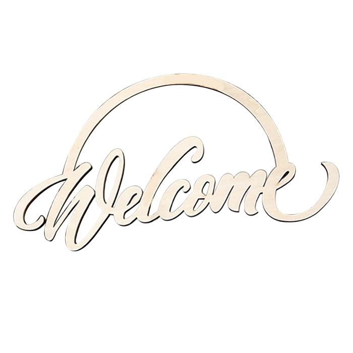 Bedroom Gift Wedding Welcome Sign Durable Wooden Plaque Solid Craft