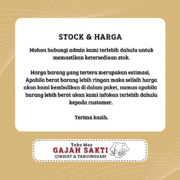 ~VID LOGAM MULIA UBS LIFESTYLE TOKO MAS GAJAH SAKTI CIWIDEY