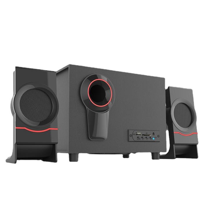 Speaker Kombinasi Aktif Komputer AUX Kabel USB TV PC Kolom, Sistem