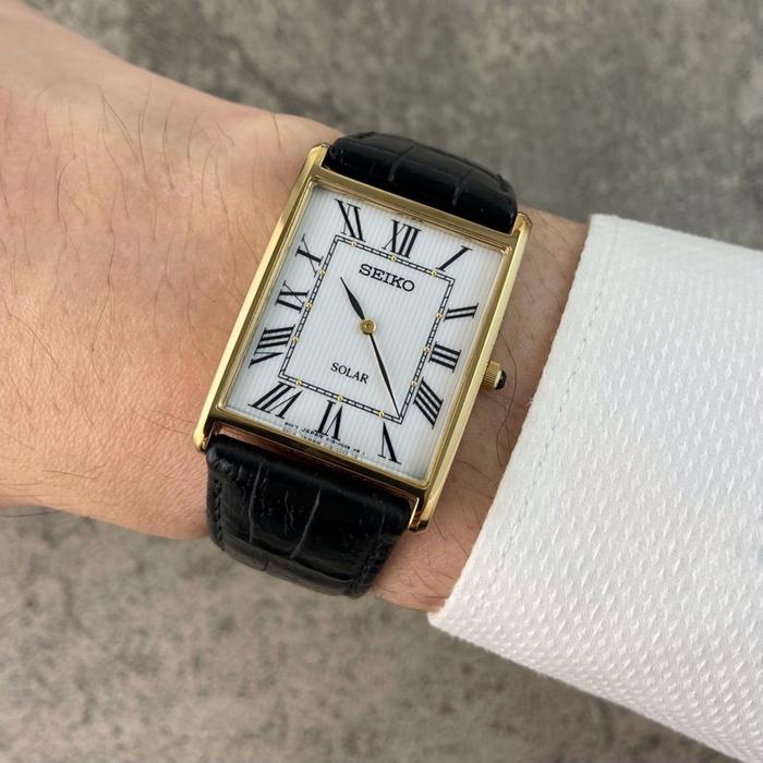 Seiko Tank Solar Movement ORIGINAL SUP880