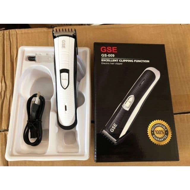 Cukur rambut GSE GS-009 hair clipper rechargeable baterai rambut kumis