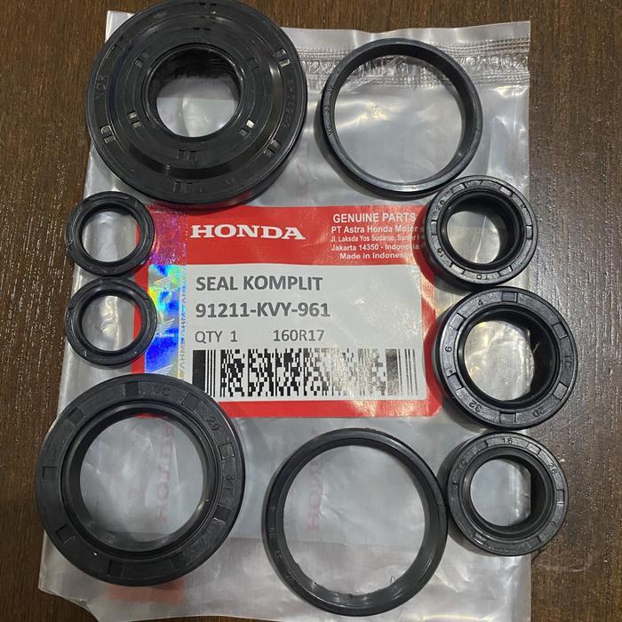 KVY Seal Komplit Motor Beat Scoopy Old Lama Karbu 110 Spacy Kit Oil
