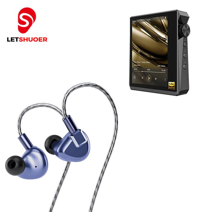 Letshuoer S12 Pro In Ear Wired HIFI Earphone Planar IEM Monitor