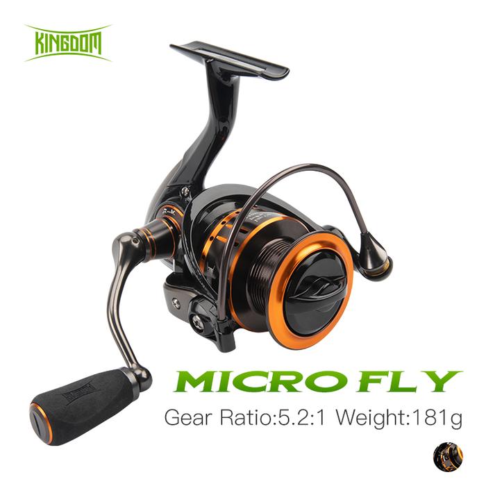 Kingdom MICRO FLY Spinning Fishing Reel 800 1000 2000 3000