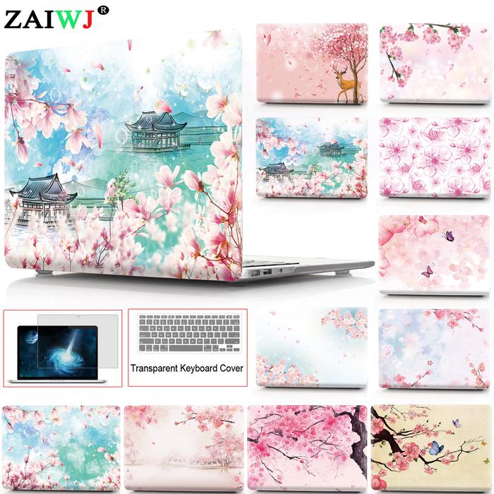 2022 New Watercolor Hard Shell For MacBook 2020 Air Pro M1 M2 13