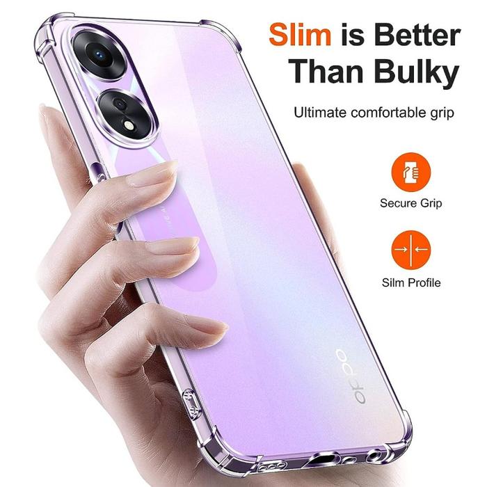 PREMIUM CASE - OPPO A60 A18 4G / A38 4G / A58 4G / A78 4G / A78 5G / A98 5G / A17 / A17K Soft Case A