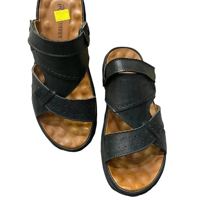 Sendal Pria Kekinian Kulit Impor Royal Cobbler - Karet, Sandal