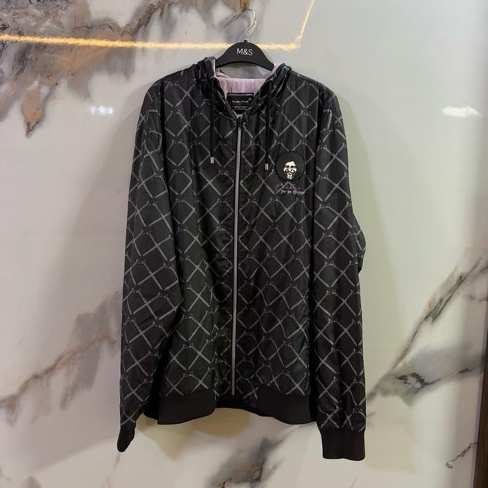 Jaket Windbreaker Fubu The Collection - Size XXL - Panjang 75 x Lebar 65 cm