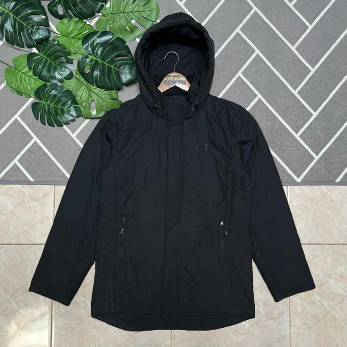 Under Armour Jacket | Jaket Under Armour | UA | Under Armour | Jaket Hitam | Jaket Outdoor Under Arm