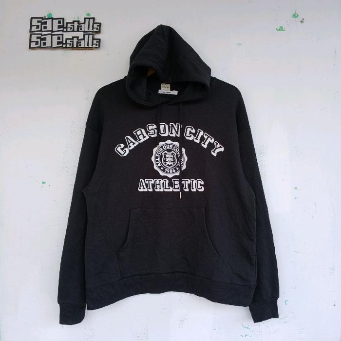 Hoodie Wego Standard Hitam