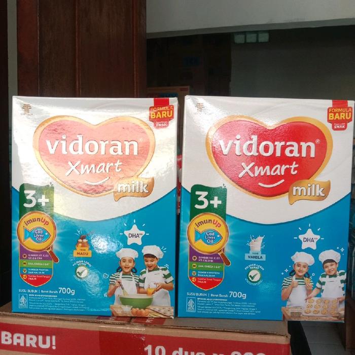 Vidoran Xmart 3+ Rasa Vanila dan Madu 700 g