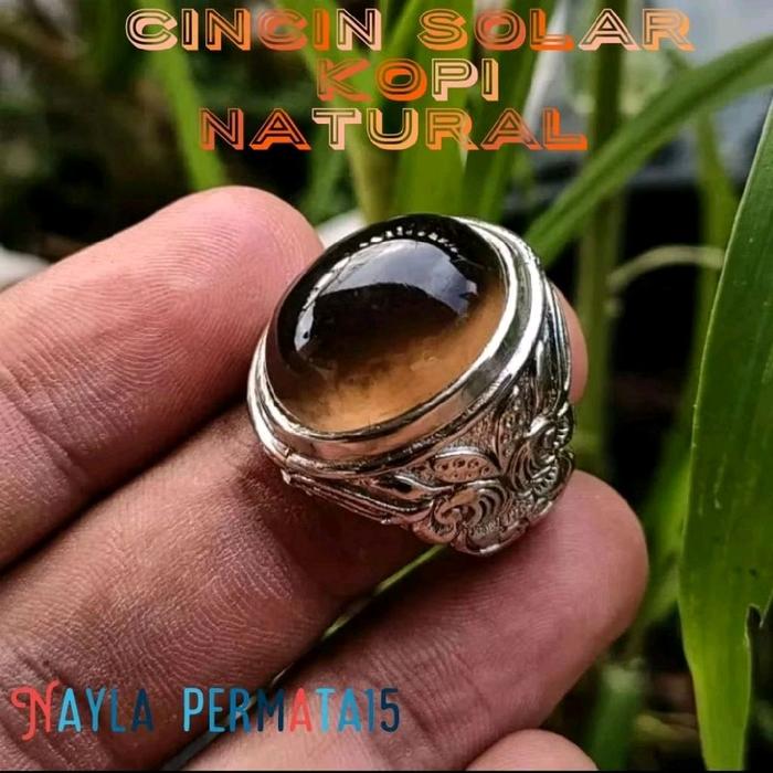 Cincin Batu Bio Solar Padang/Solar Kopi Natural