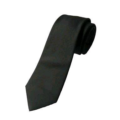 dasi hitam polos pormal panjang 130 cm /140 cm ( 20 pcs)
