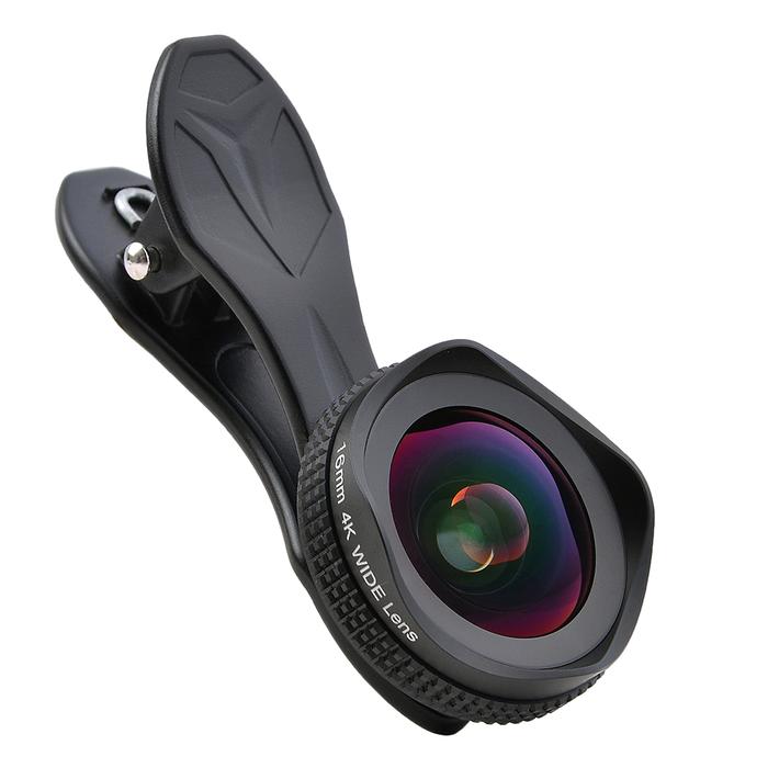 APEXEL 16mm Wide Angle Camera Lens 4K Macro Lens Portrait Phone