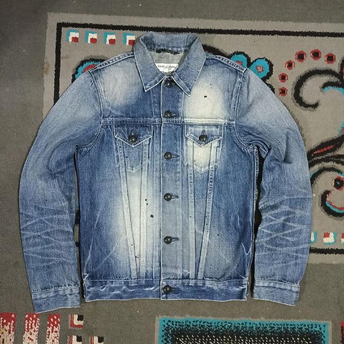 Vanquish Tokyo Japan Painter Trucker Denim Jacket Jeans no Fuga Hysteric Glamour Tornado Mart