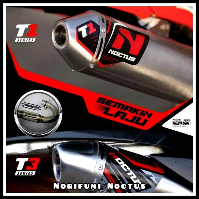 KNALPOT NORIFUMI NOCTUS T1 STAINLLES KLX150 CRF150L D-TRACKER WR155