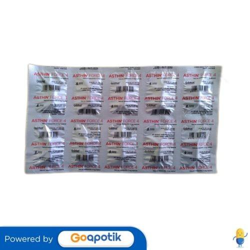 ASTHIN FORCE 4 MG STRIP 10 KAPSUL