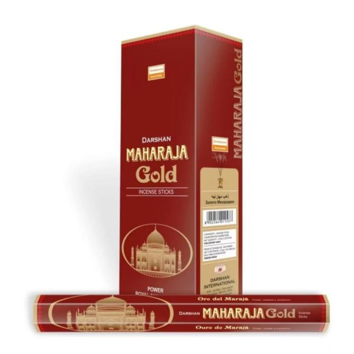 Dupa India Aromaterapi Hexa Maharaja Gold Darshan