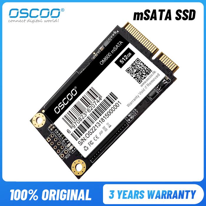OSCOO mSATA SSD Disk SSD Sata 32GB 64GB 128GB 256GB 512GB Ssd mSata
