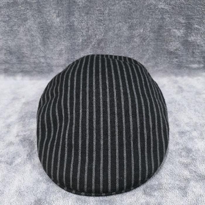 Topi Kangol Stripe Flat Cap
