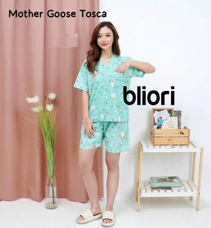 Piyama Premium Cotton MOTHER GOOSE TOSCA  BLIORI