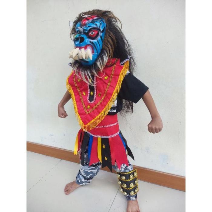 Kostum Buto Gedruk Tarian Tradisional Anak