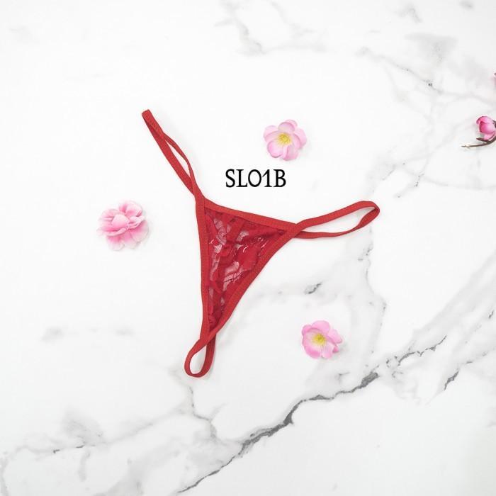 BERMUTU Sexy Lingerie Chongsam Babydoll Dress Sleepwear Baju Tidur Merah SL01B