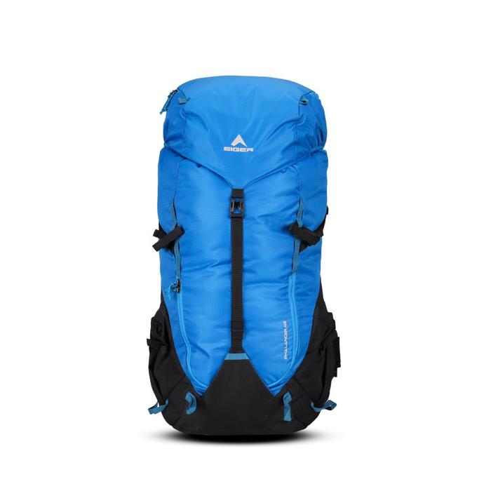 Tas Gunung Pria Eiger Original Kapasitas 45l Blue Polyester Carrier Backpack Phalanger