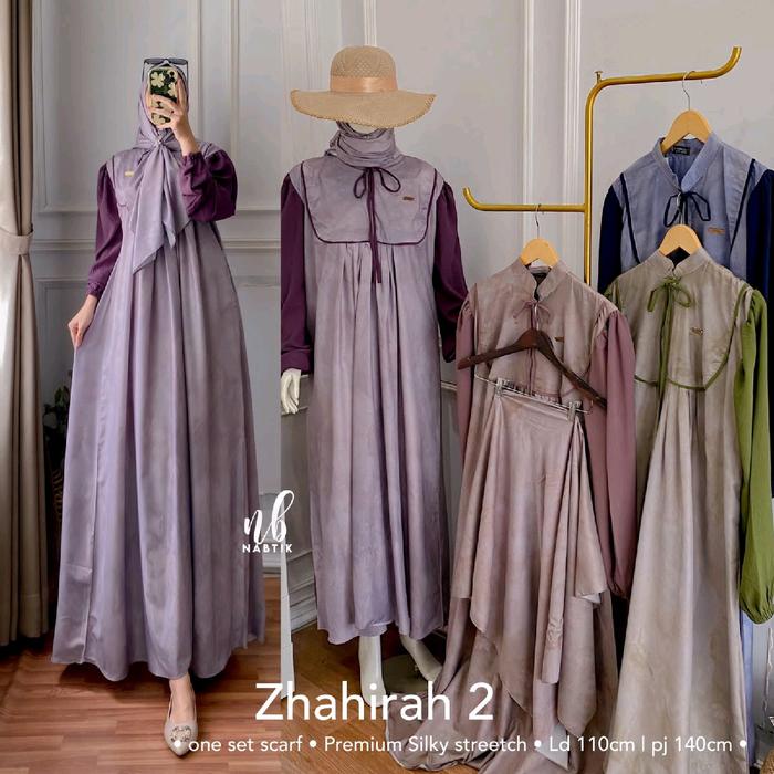NABTIK-Gamis Muslimah Zhahira By Nabtik