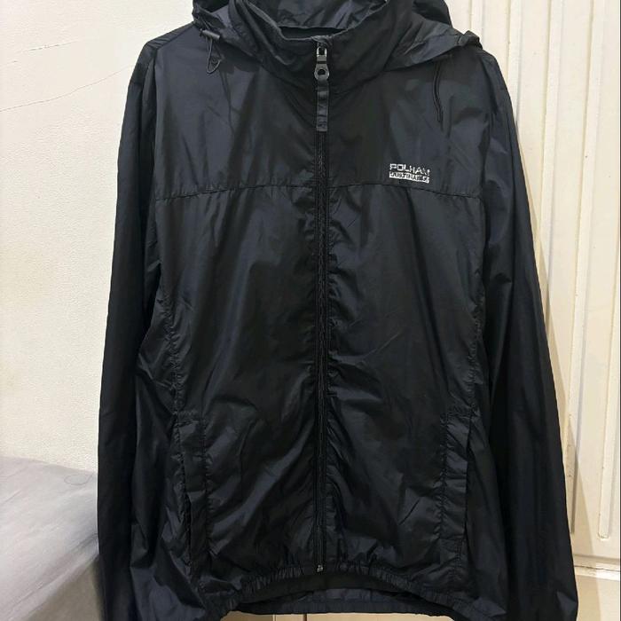 casuals polham running bisa jadi pocket black hitam