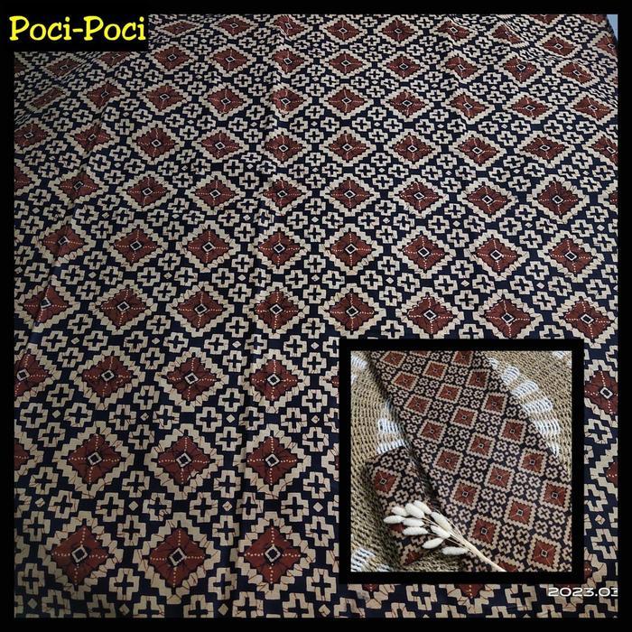 PREMIUM Kain Batik Motif Poci Poci