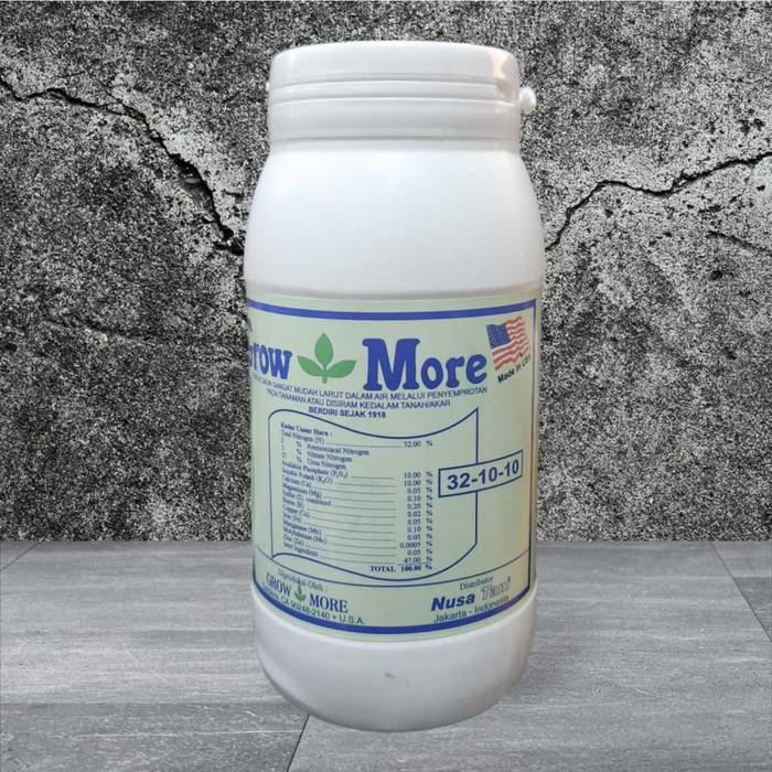 Pupuk Growmore 32 10 10 Isi 454 Gram NPK Akar Bunga Buah Kemasan Botol