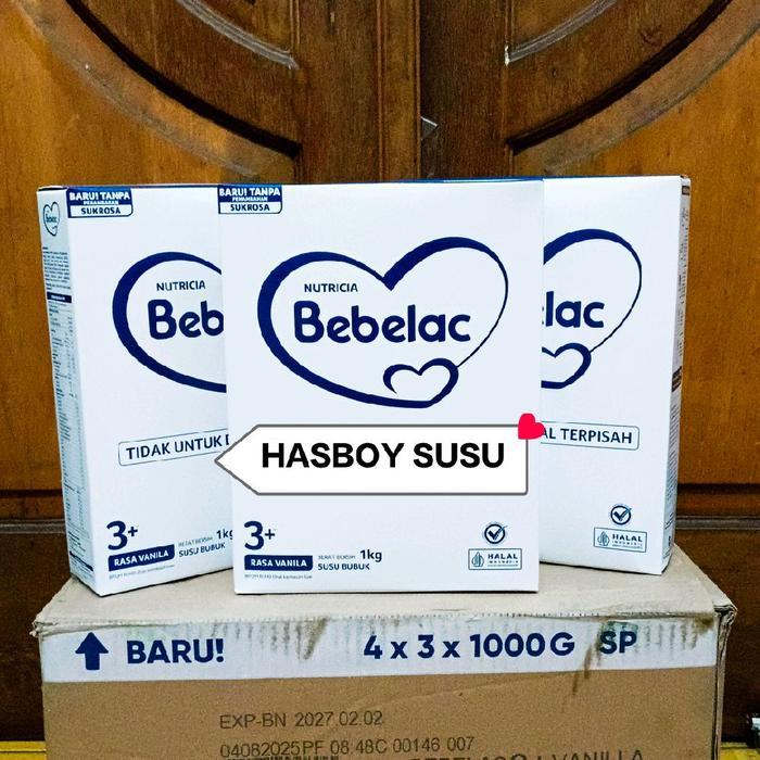Bebelac 3+ (3-6 Tahun) Vanila & Madu 1000gr 1000 gr 1kg