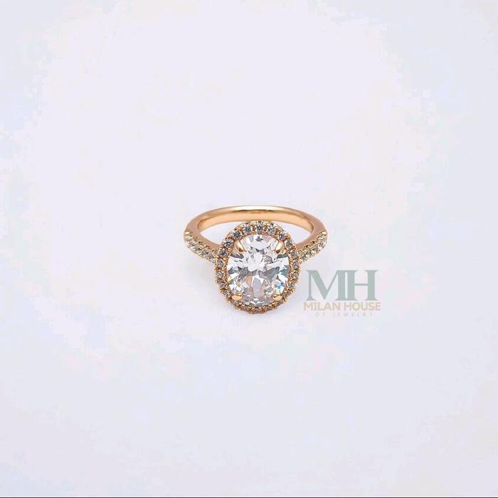 PREMIUM Milan House Julia - Ring By Milan House of Jewelry - Cincin Wanita Titanium CG5105