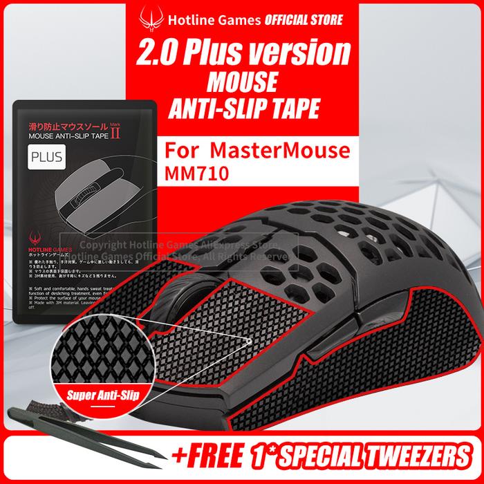 1 Pack Hotline Games 2.0 Plus Mouse Grip Tape for Cooler Master MM710