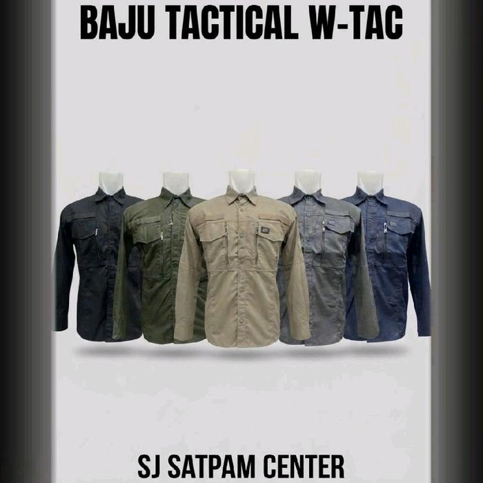 Baju W-Tac Tactical / Kemeja Lapangan Tactical W-Tac