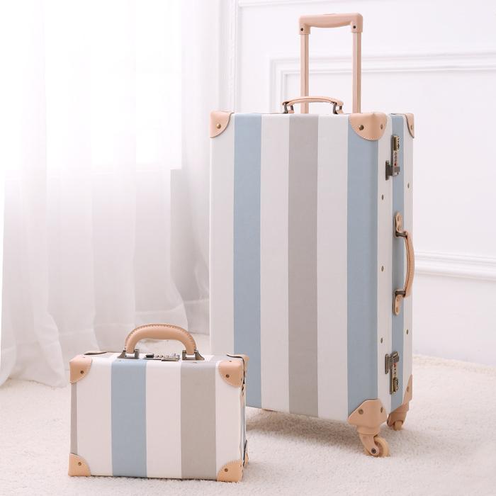 2022 literary suitcase retro suitcase mini suitcase 13 inch jewelry
