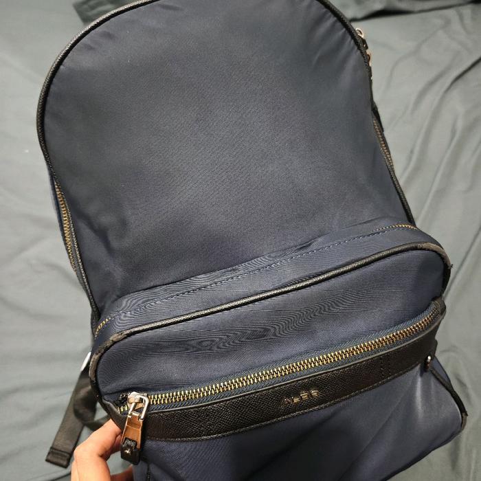 Tas Aldo Backpack Navy 100% Original