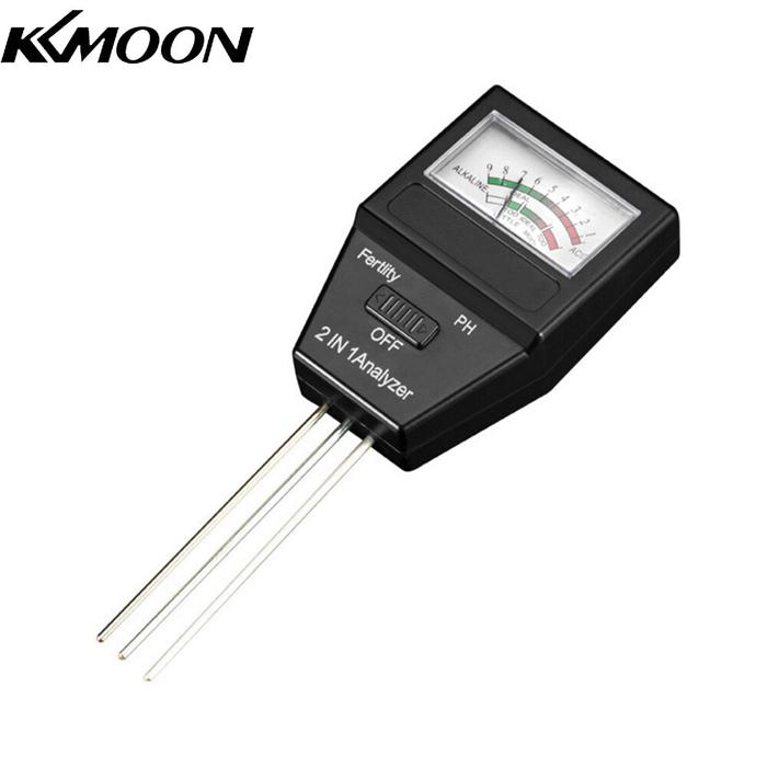 KKmoon Penganalisa Kesuburan PH Tanah, Tester Tanah Portabel Tipe