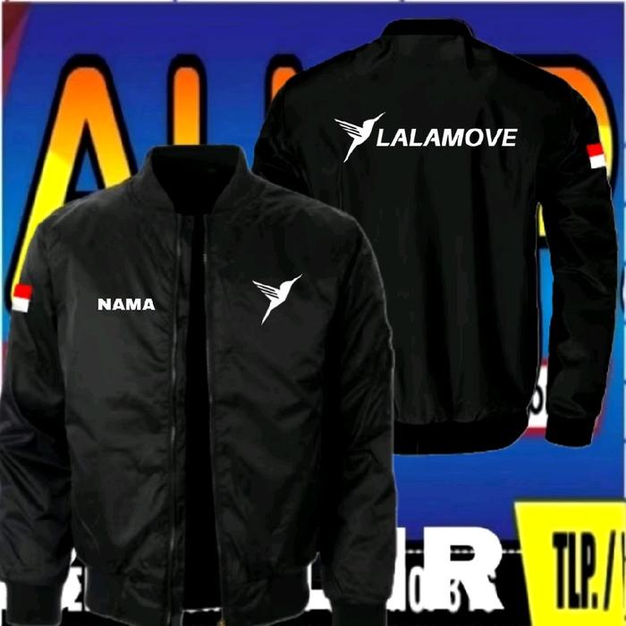 jaket bordir lalamove jaket bomber lalamove jaket seragam lalamove jaket kerja lalamove