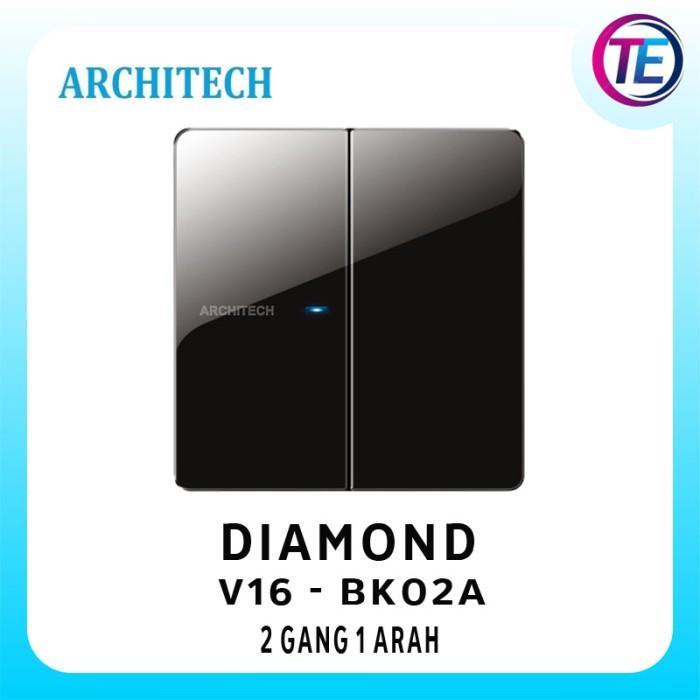 ARCHITECH V16-K02A DIAMOND V16 Sakelar/SAKLAR/CETEKAN SERI 1ARAH