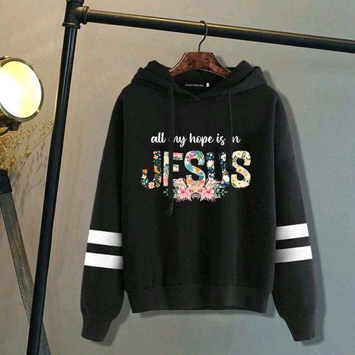 Jaket Hoodie Korean Big Size ( S - 6XL ) Jaket Pria Wanita Jumbo Japan Logo Jesus Oversized 6L 5XL 4