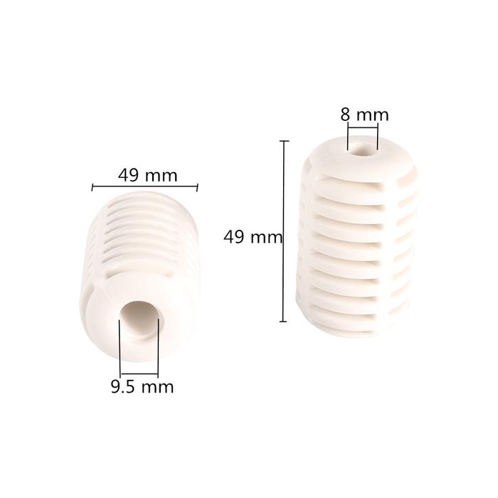 1000 Pcs Barbed 4/7mm to 3/5mm Hose Straight Connectors 1/4'' to