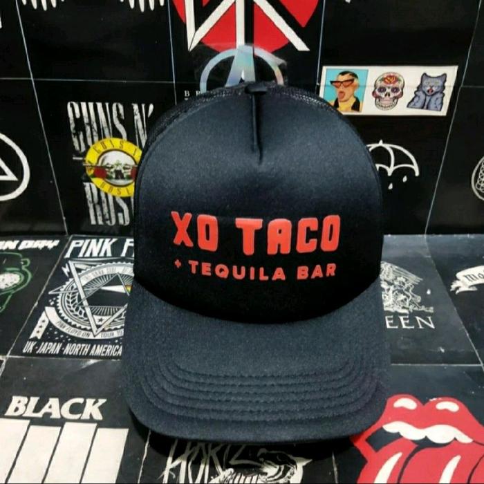 Topi import sport trucker XO TACO TEQUILA BAR series